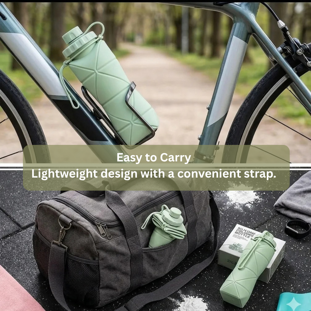 600ml Foldable Water Bottle